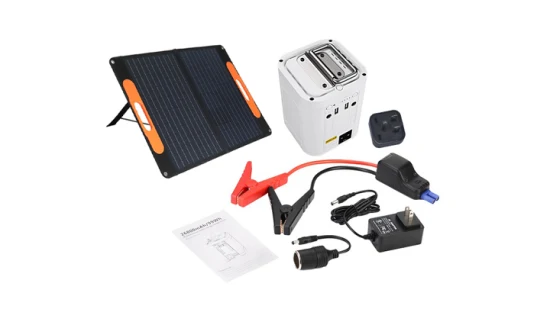 Stockage d'énergie portable 110V 220V Alimentation de secours 100W Centrale électrique