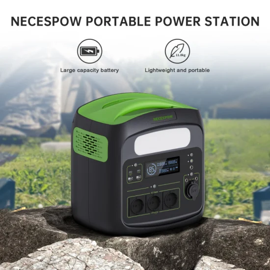 Centrale électrique portable modèle 700W populaire Necesmy N7576 avec fournisseur d'alimentation de batterie LiFePO4