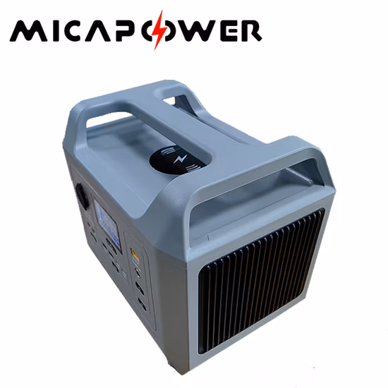 Centrale électrique portable d'urgence solaire électrique mobile 220V 600W