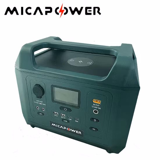 2023 Top Vente Mica 600W 1000W Prix le moins cher Centrale solaire portable puissante avec batterie LiFePO4