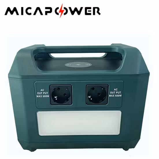 600W AC DC type-c batterie de secours stockage d'alimentation électrique Camping en plein air utilisation domestique centrale électrique Portable d'urgence